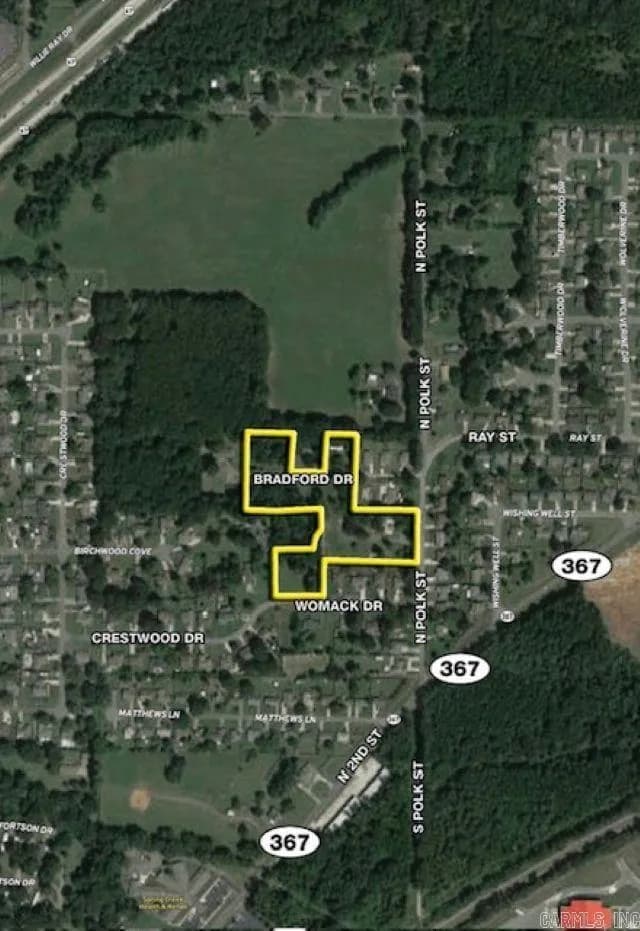 Property at 00  Bradford dr. & n. polk