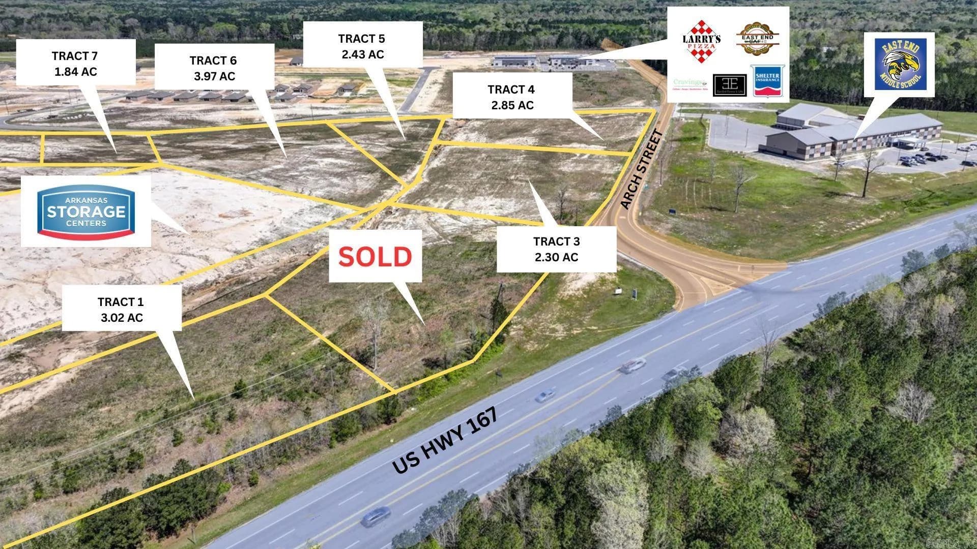 Property at 000  Us 167 & arch  Tract 10 - Image 2
